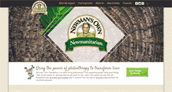 Desktop Screenshot of newmansownfoundation.org